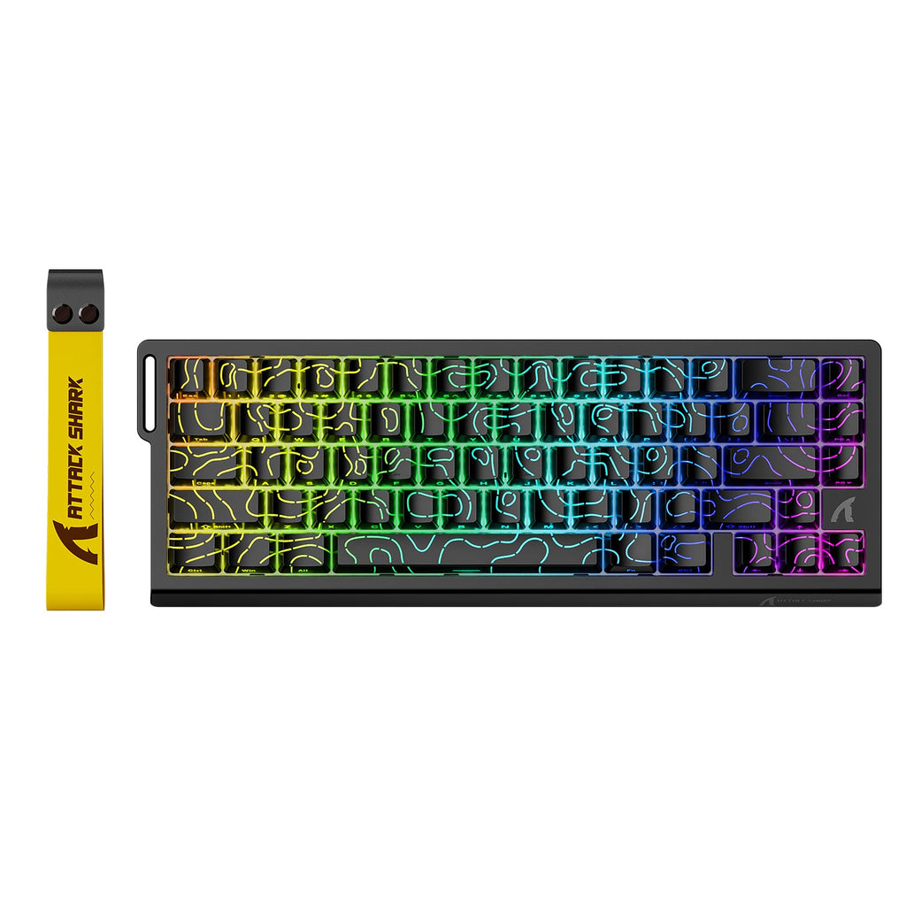 Attack Shark X68 HE 65% Wired 8K Magnetic Rapid Trigger Keyboard