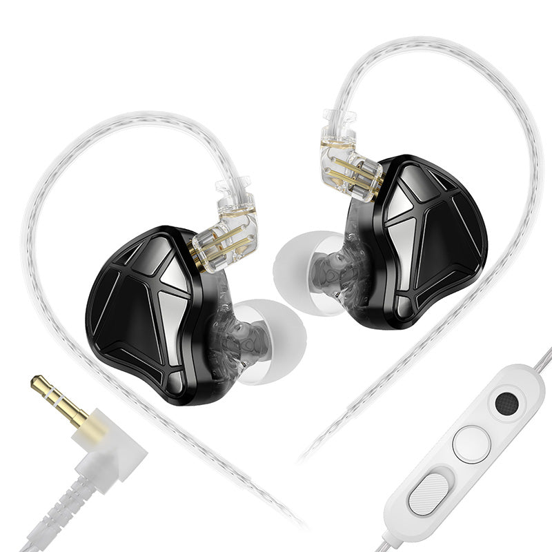 KZ AXAS Gaming IEM, FPS-Tuned, 3.5mm with Mic (Black) — view 5