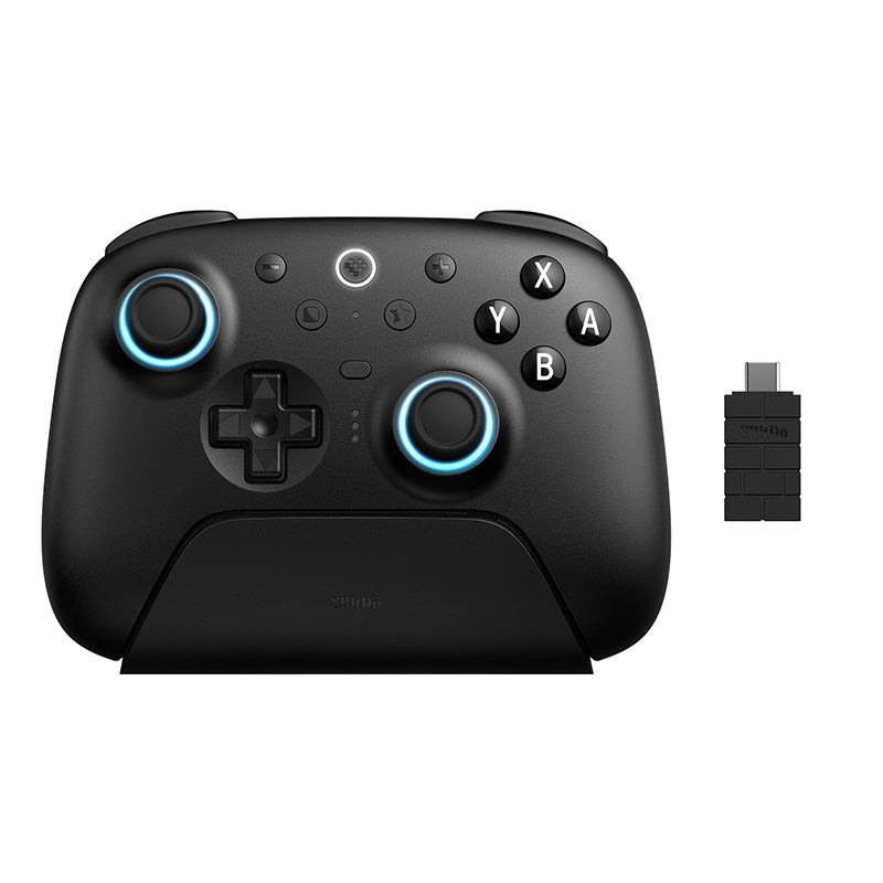8BitDo Ultimate 2 Bluetooth Controller, TMR Sticks, Charging Dock — view 2