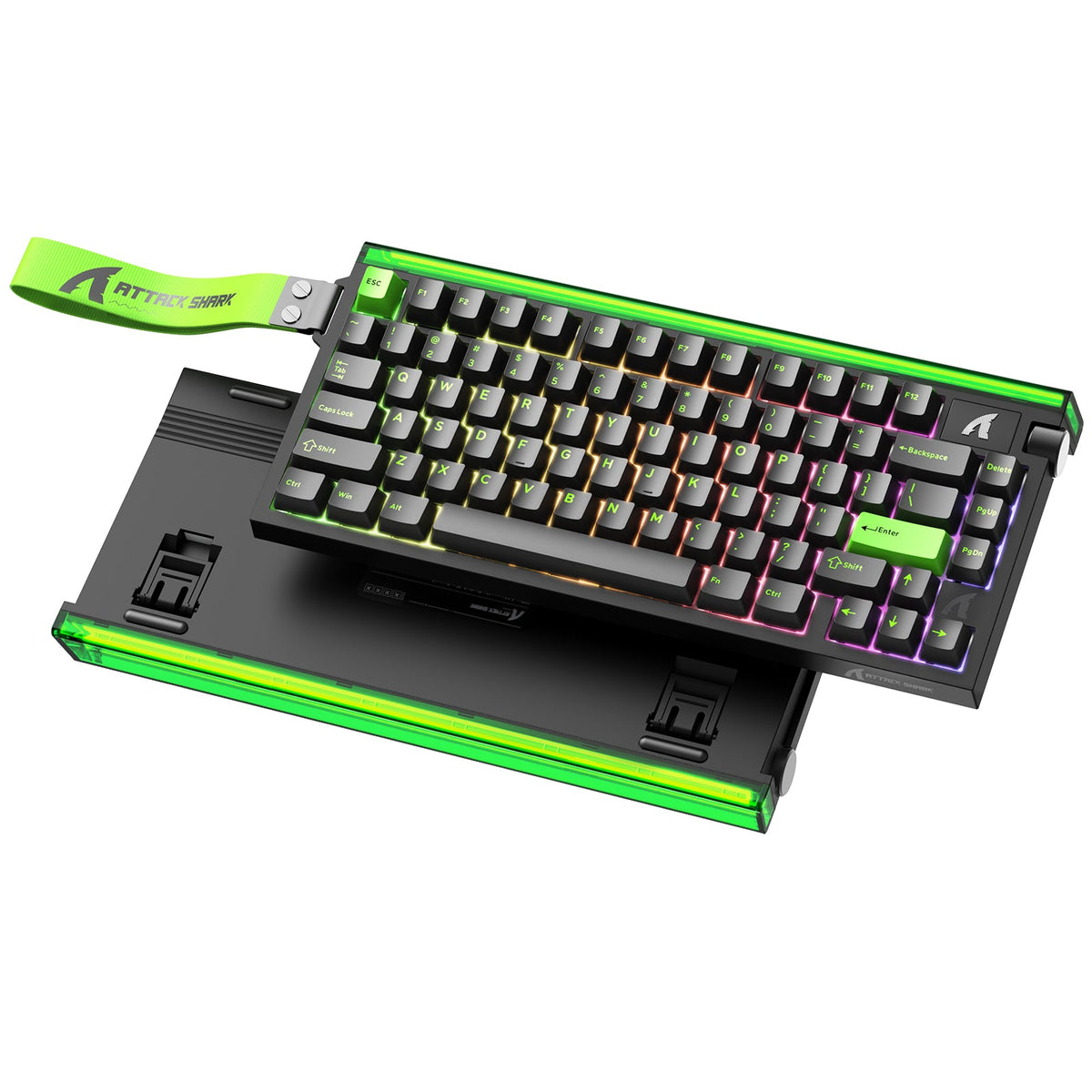 Attack Shark R85 HE 75% Wired 8K Magnetic Keyboard with Lightbox — view 2