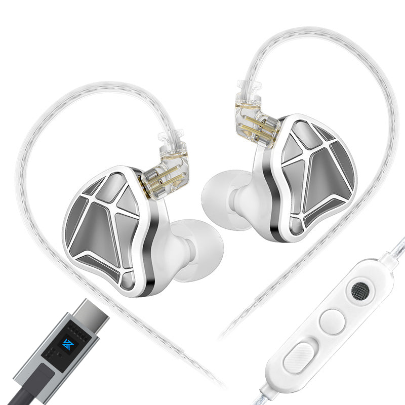 KZ AXAS Gaming IEM, FPS-Tuned, 3.5mm with Mic (Black) — view 3