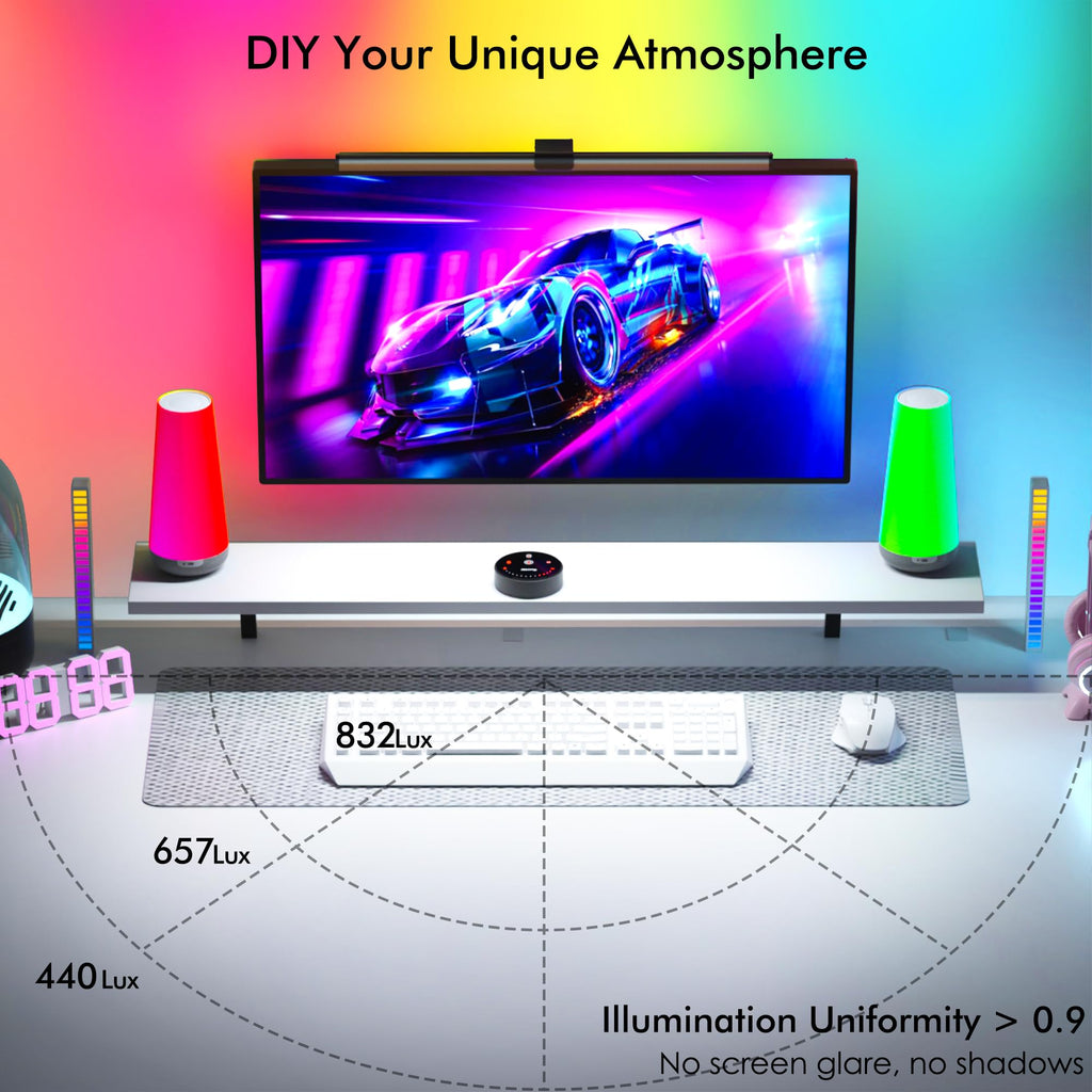 Quntis RGB Monitor Light Bar Pro Plus 51 cm — view 3