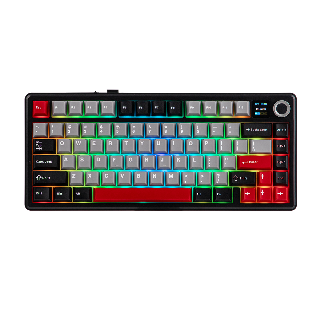 AULA F75 Max Wireless Mechanical Keyboard with Screen