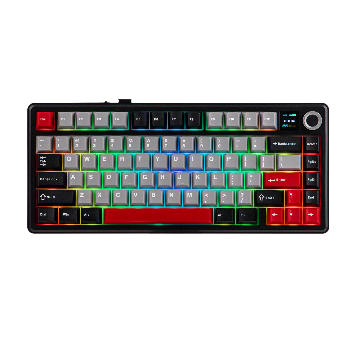 AULA F75 Max Wireless Mechanical Keyboard with Screen
