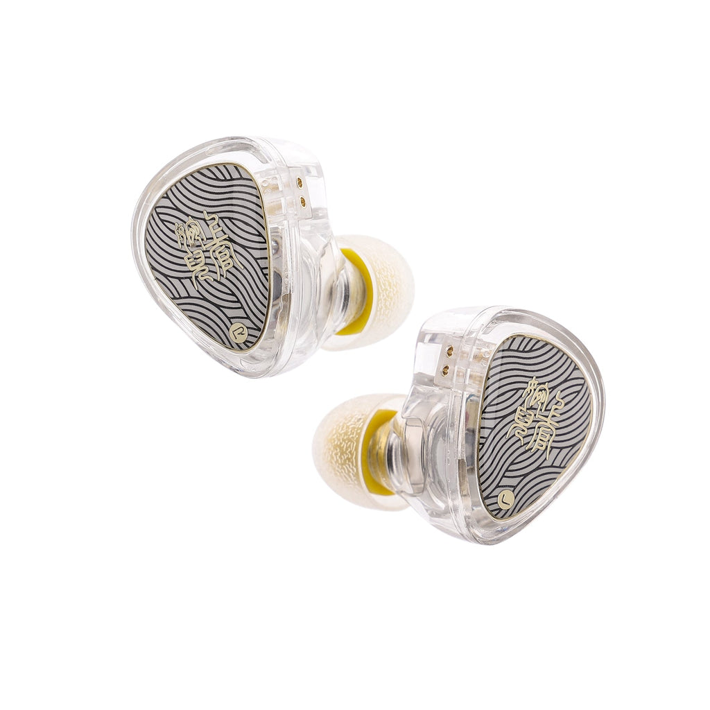 TANGZU Wan'er S.G II In-Ear Monitor with Mic, 10mm Dynamic Driver (White) — view 3