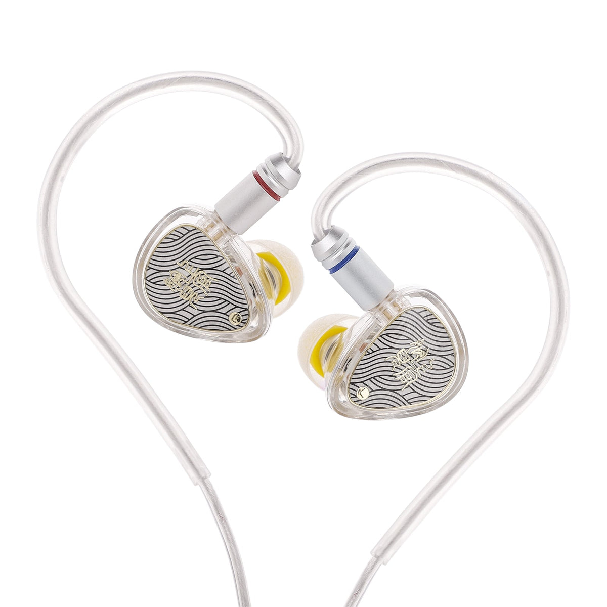 TANGZU Wan'er S.G II In-Ear Monitor with Mic, 10mm Dynamic Driver (White) — view 4