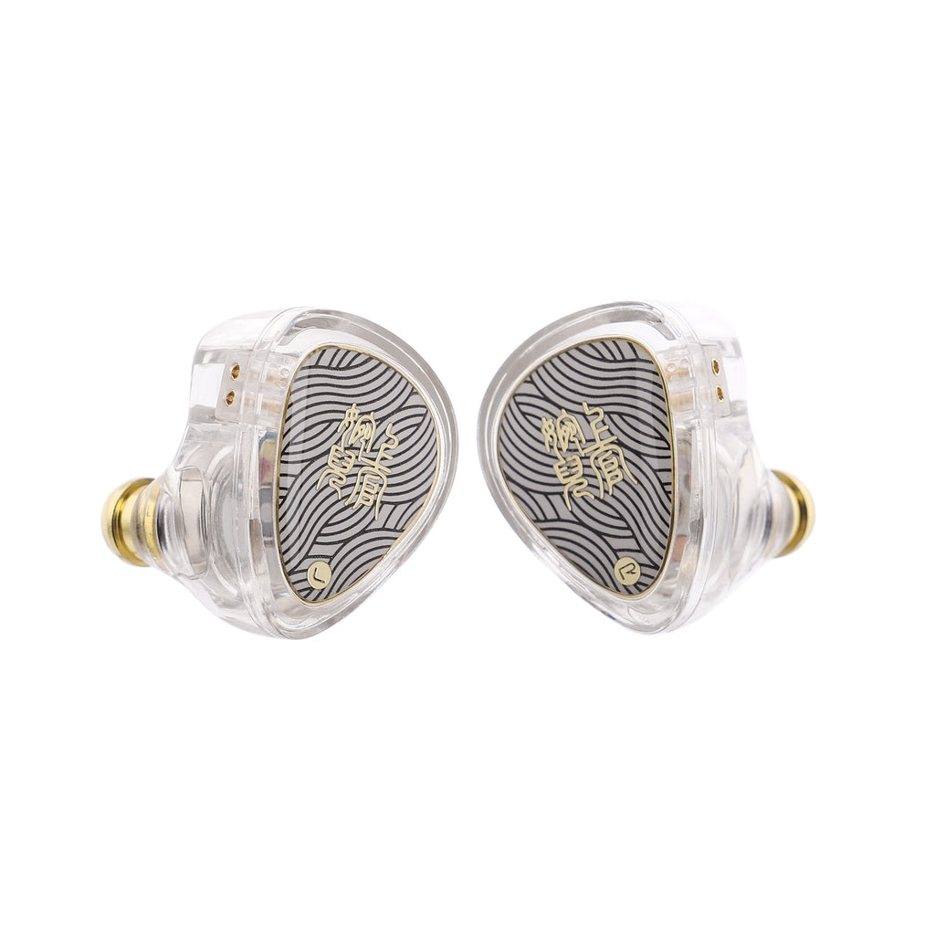 TANGZU Wan'er S.G II In-Ear Monitor with Mic, 10mm Dynamic Driver (White) — view 2