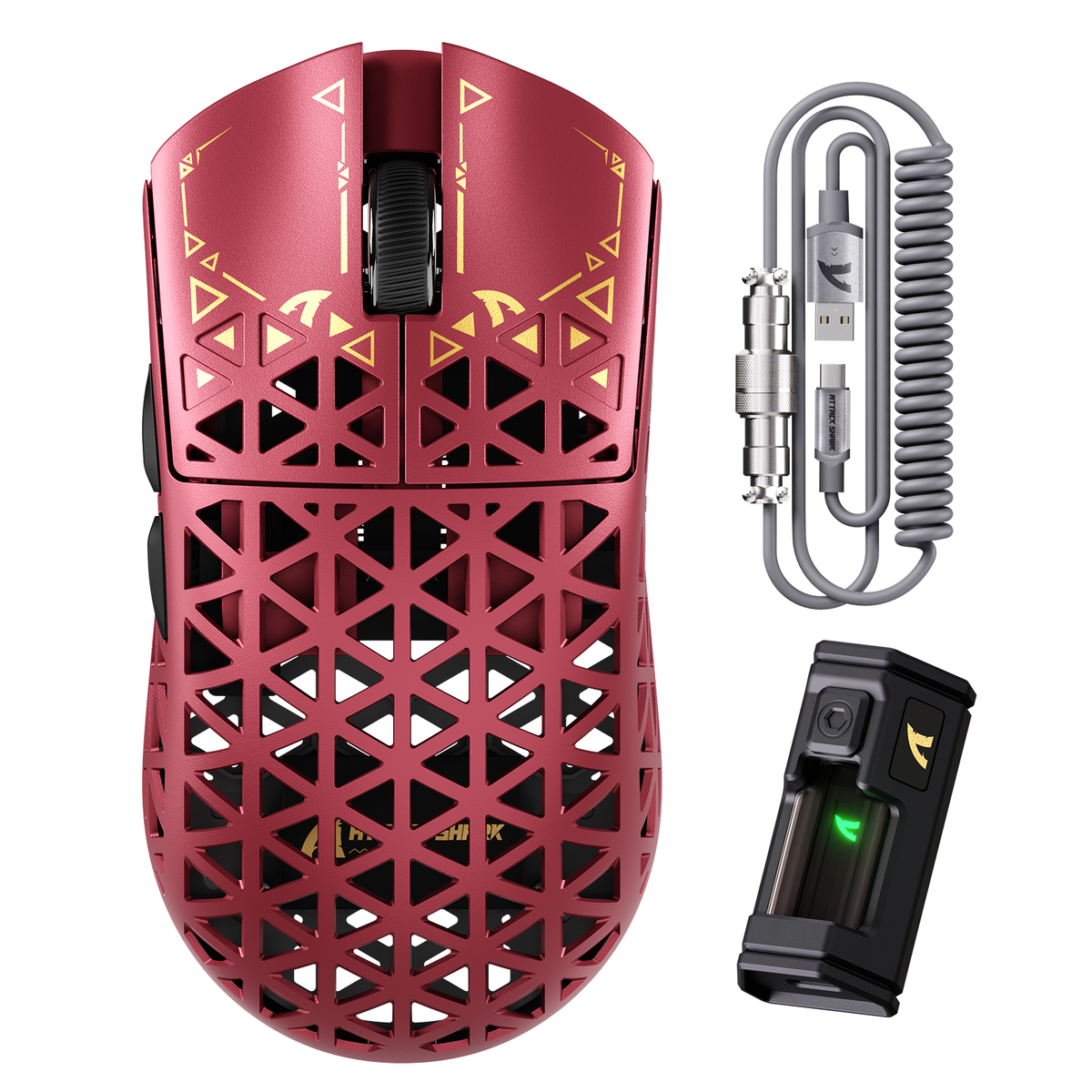 Attack Shark R5 Ultra Carbon Fiber 8K Gaming Mouse — view 2
