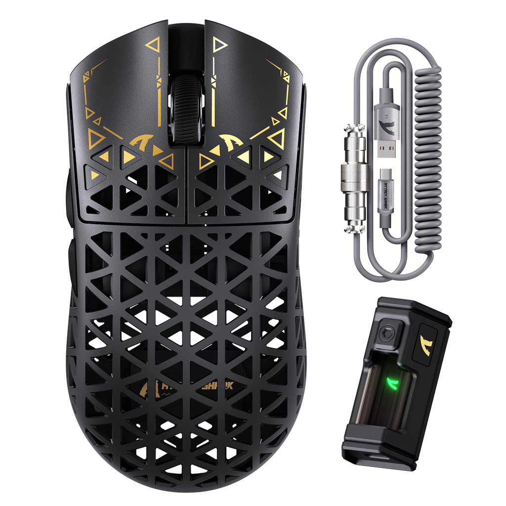 Attack Shark R5 Ultra Carbon Fiber 8K Gaming Mouse