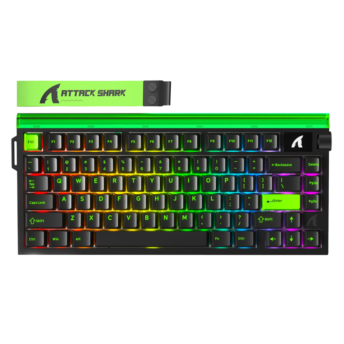 Attack Shark R85 HE 75% Wired 8K Magnetic Keyboard with Lightbox