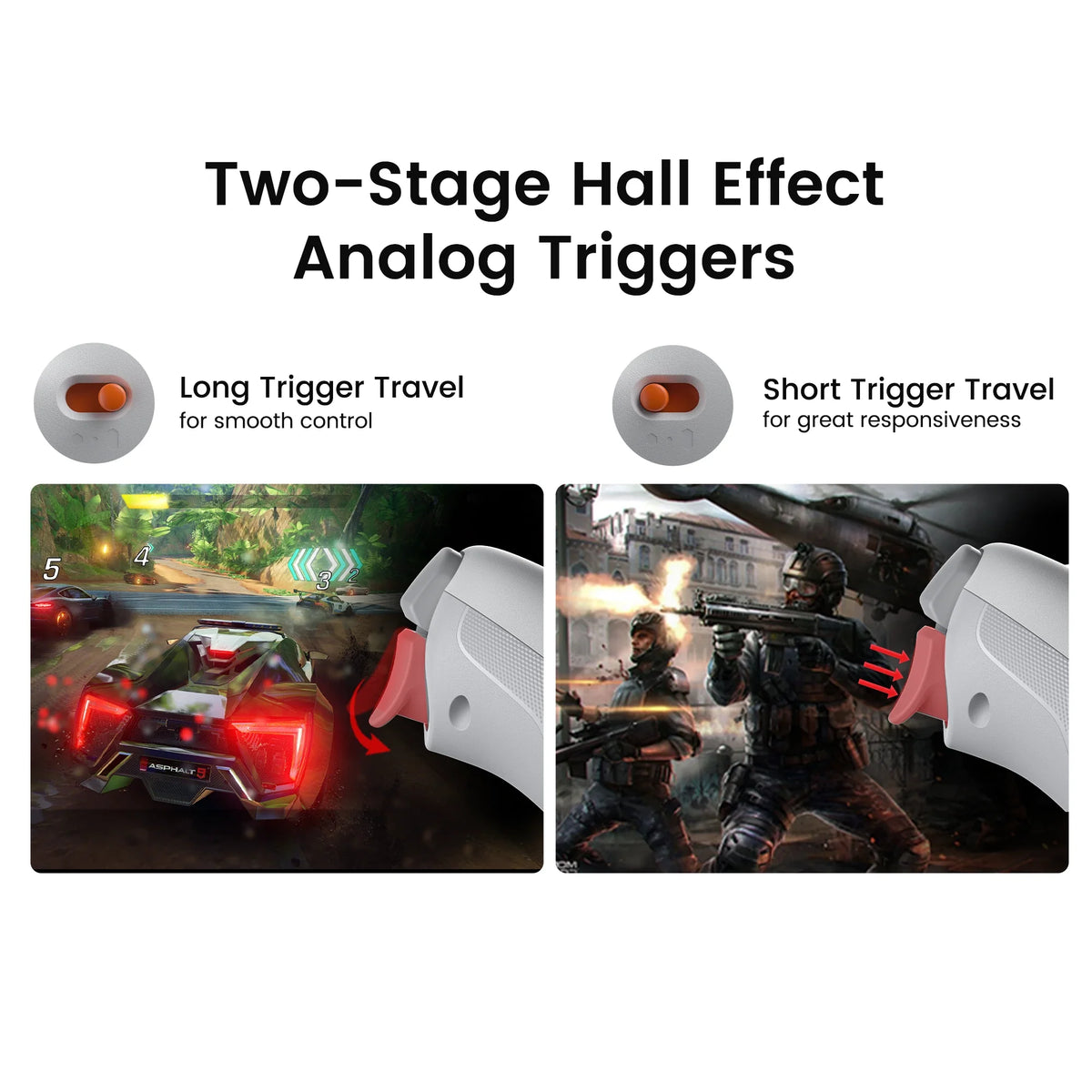 GameSir Nova 2 Lite Wireless Controller, Hall Effect, 1000Hz — view 4