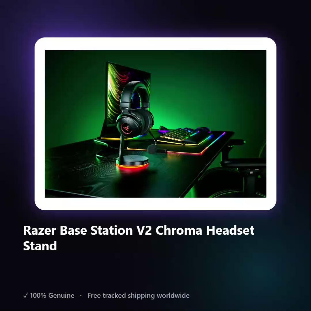 AUREN — Razer Base Station V2 Chroma Headset Stand