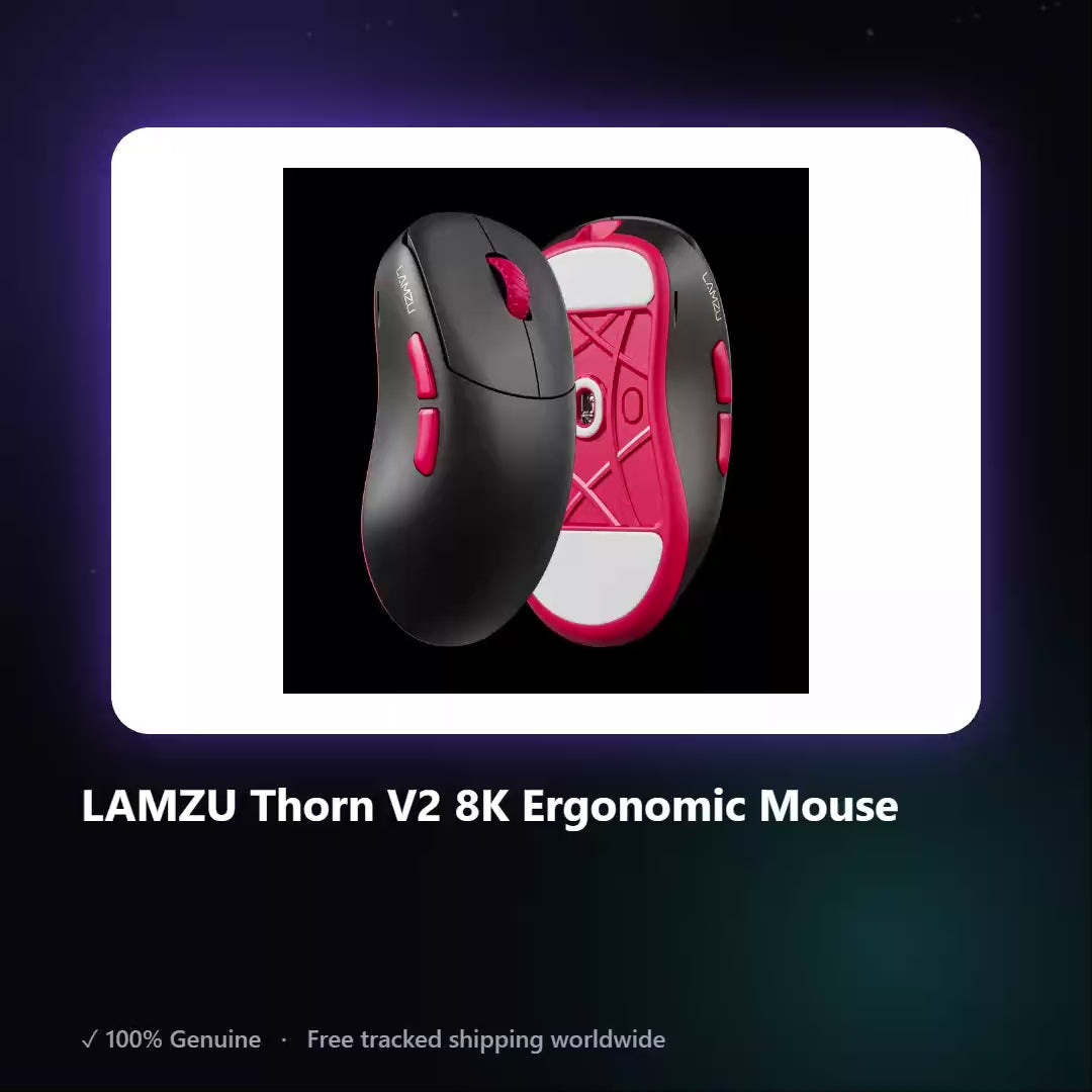 AUREN — LAMZU Thorn V2 8K Ergonomic Mouse