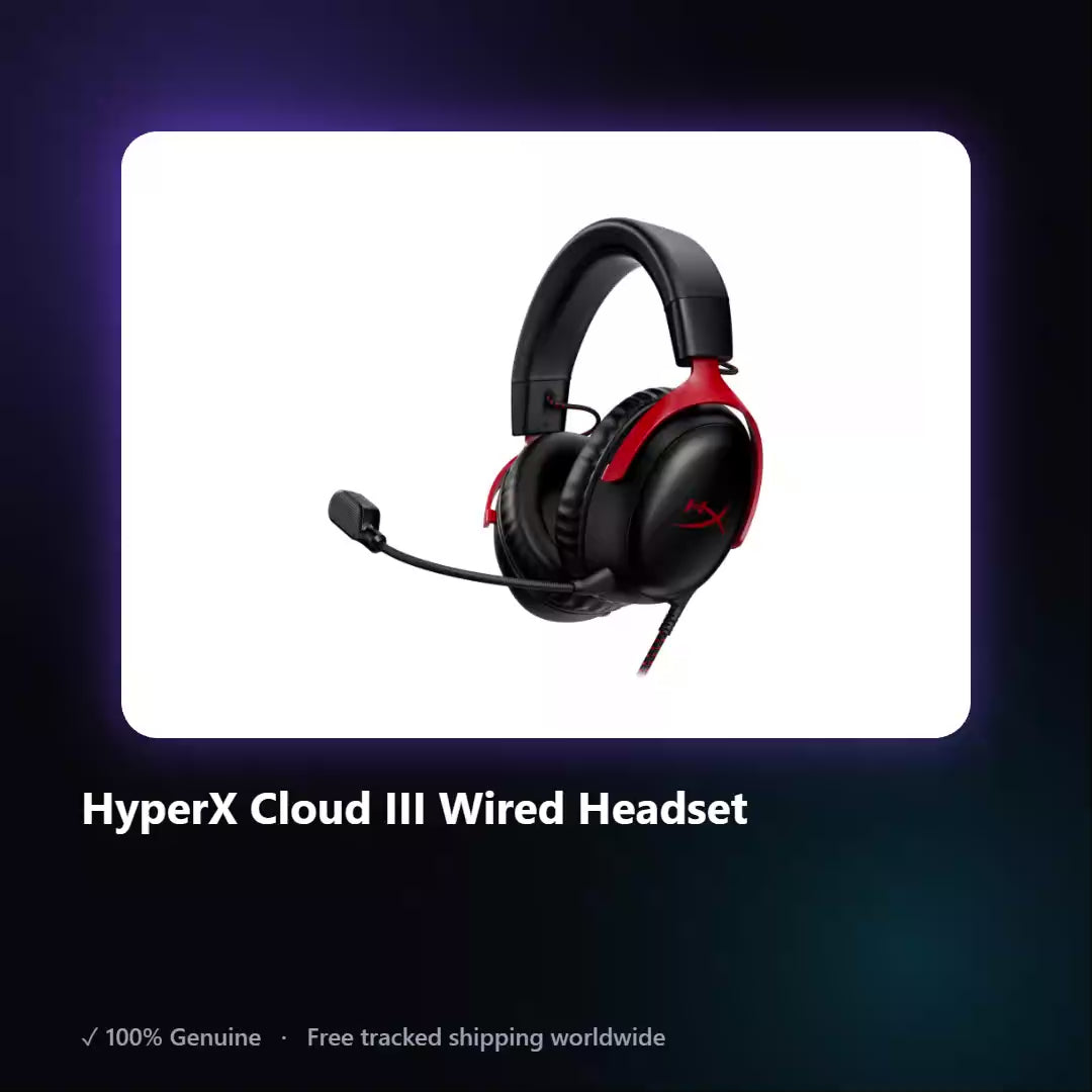 AUREN — HyperX Cloud III Wired Headset