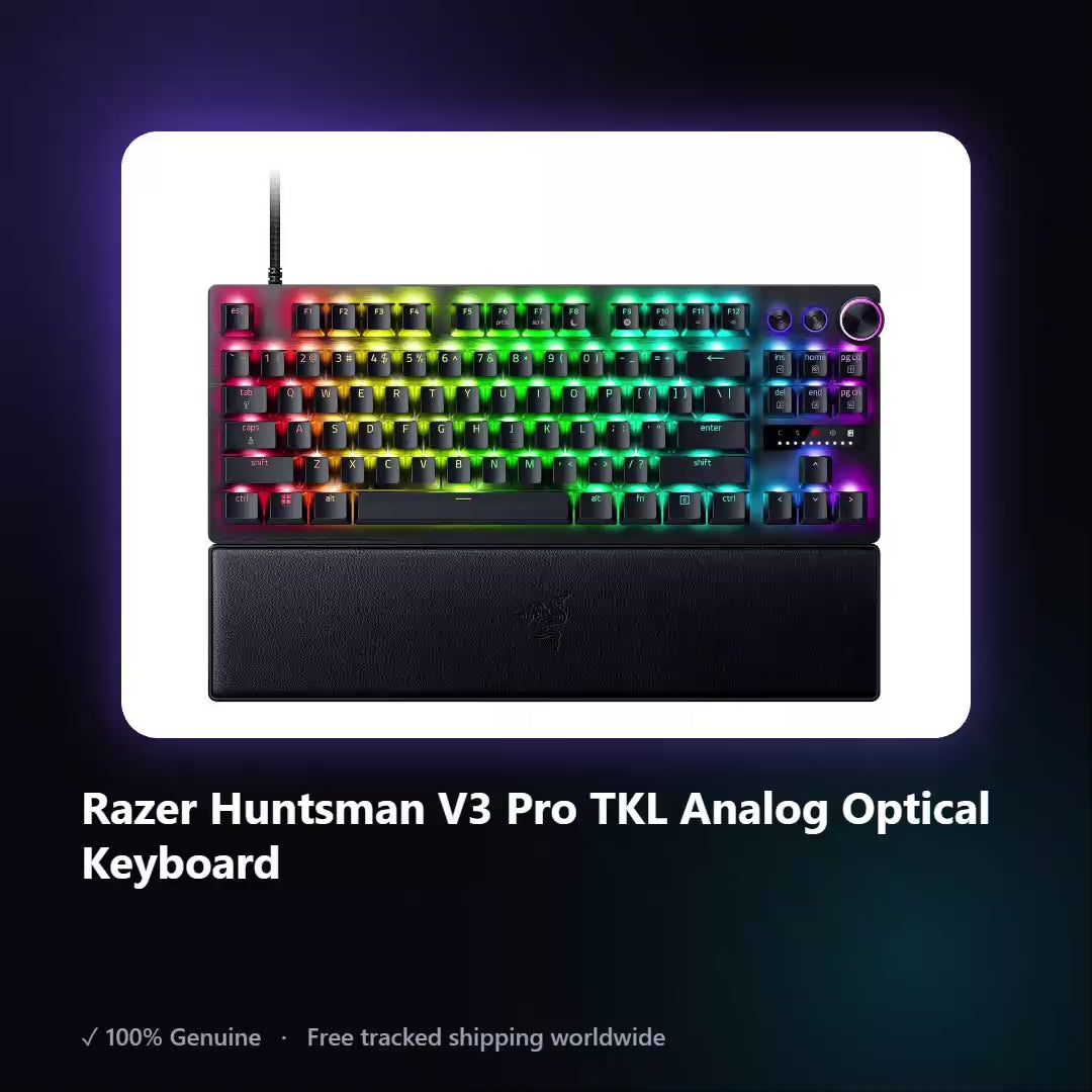 AUREN — Razer Huntsman V3 Pro TKL Analog Optical Keyboard