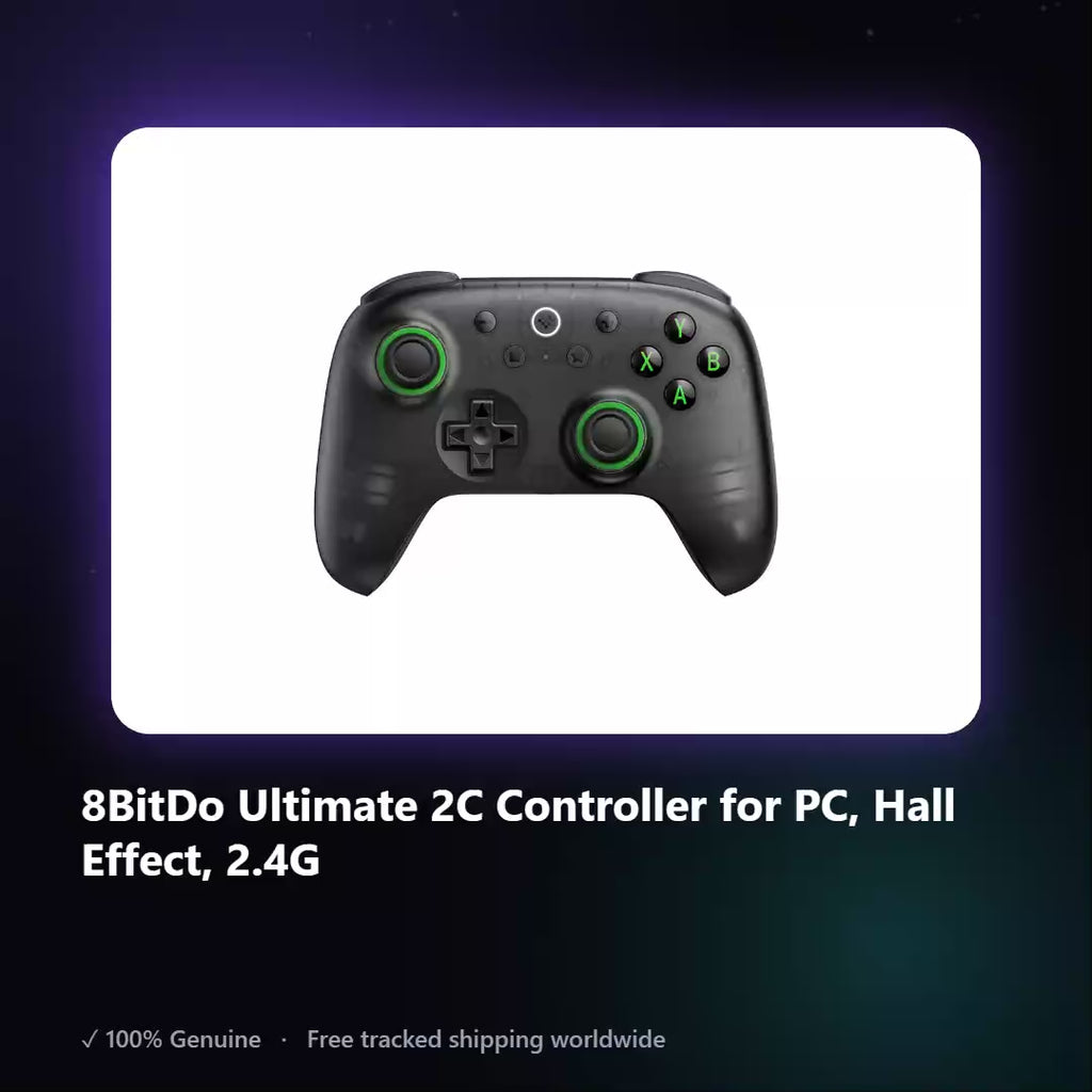 AUREN — 8BitDo Ultimate 2C Controller for PC, Hall Effect, 2.4G