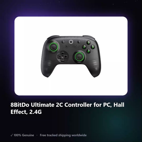 AUREN — 8BitDo Ultimate 2C Controller for PC, Hall Effect, 2.4G