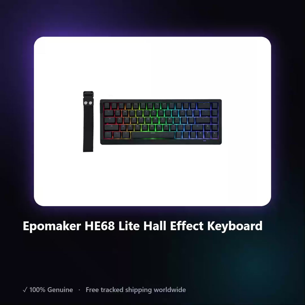 AUREN — Epomaker HE68 Lite Hall Effect Keyboard