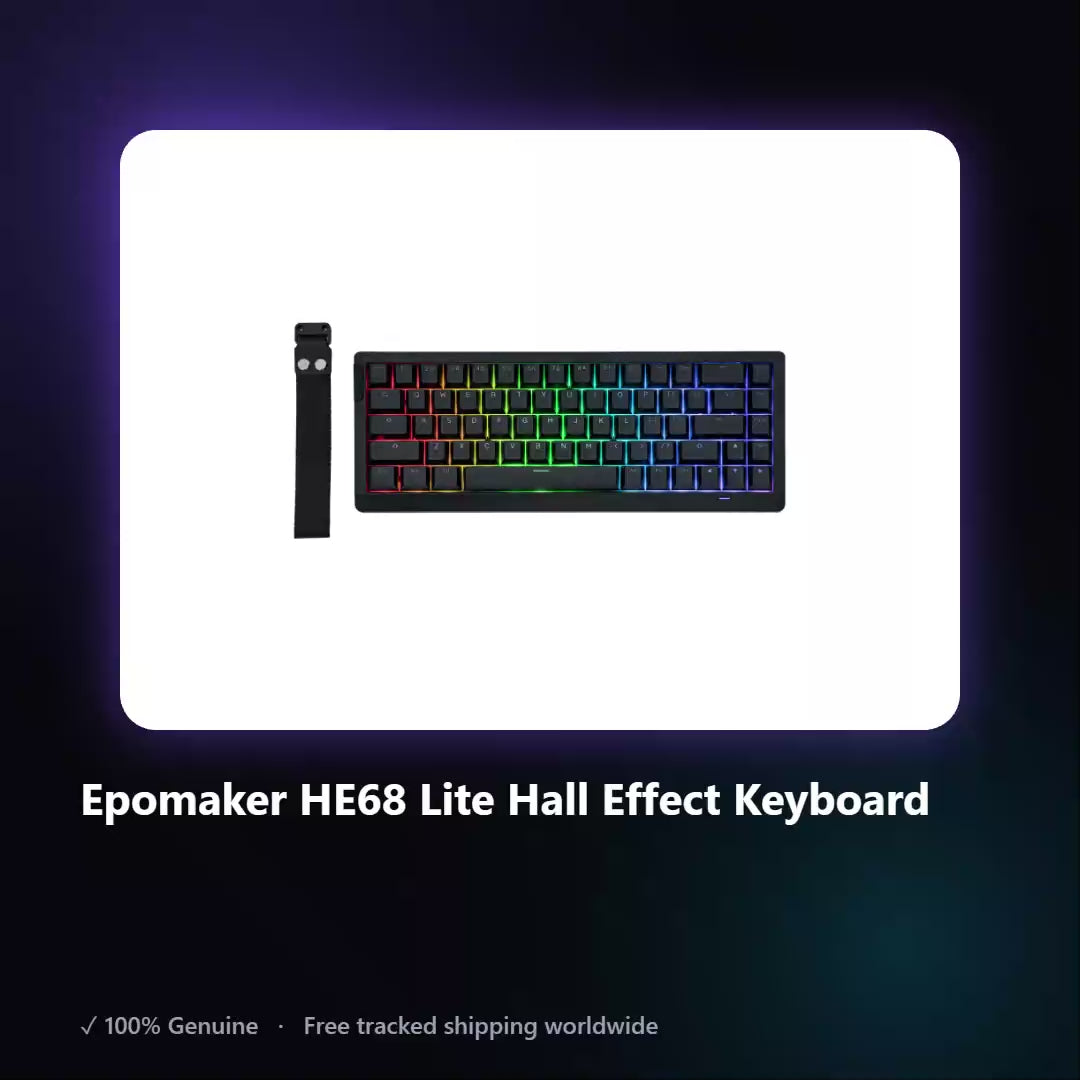 AUREN — Epomaker HE68 Lite Hall Effect Keyboard