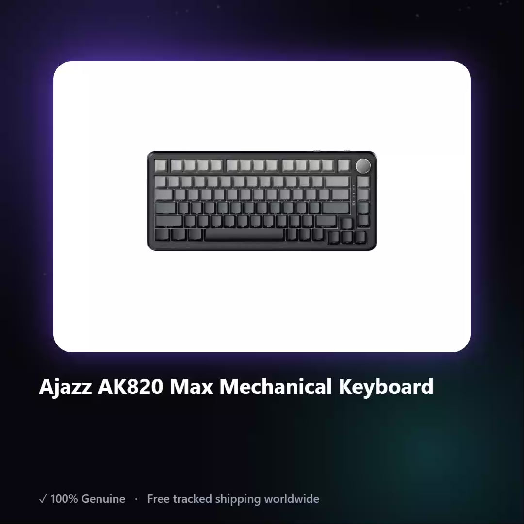 AUREN — Ajazz AK820 Max Mechanical Keyboard