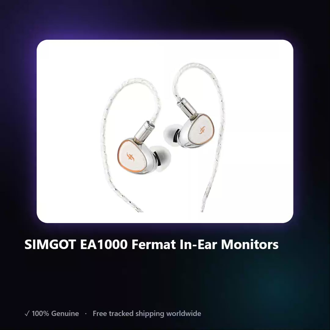 AUREN — SIMGOT EA1000 Fermat In-Ear Monitors
