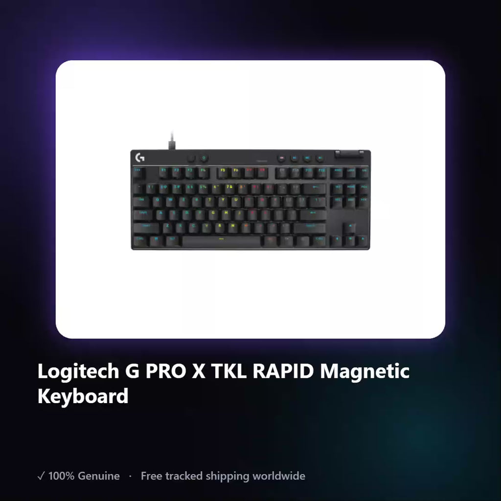 AUREN — Logitech G PRO X TKL RAPID Magnetic Keyboard