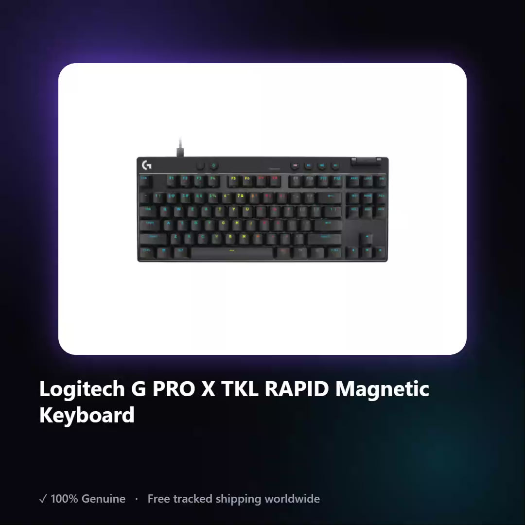 AUREN — Logitech G PRO X TKL RAPID Magnetic Keyboard