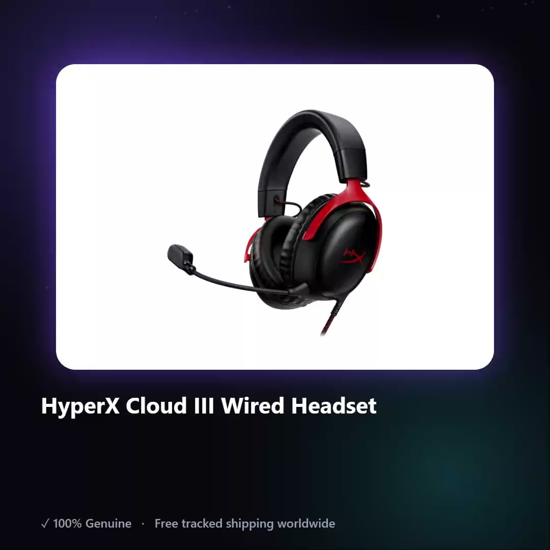 AUREN — HyperX Cloud III Wired Headset