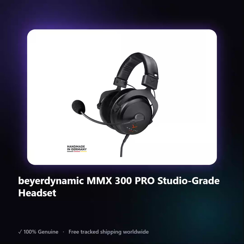 AUREN — beyerdynamic MMX 300 PRO Studio-Grade Headset