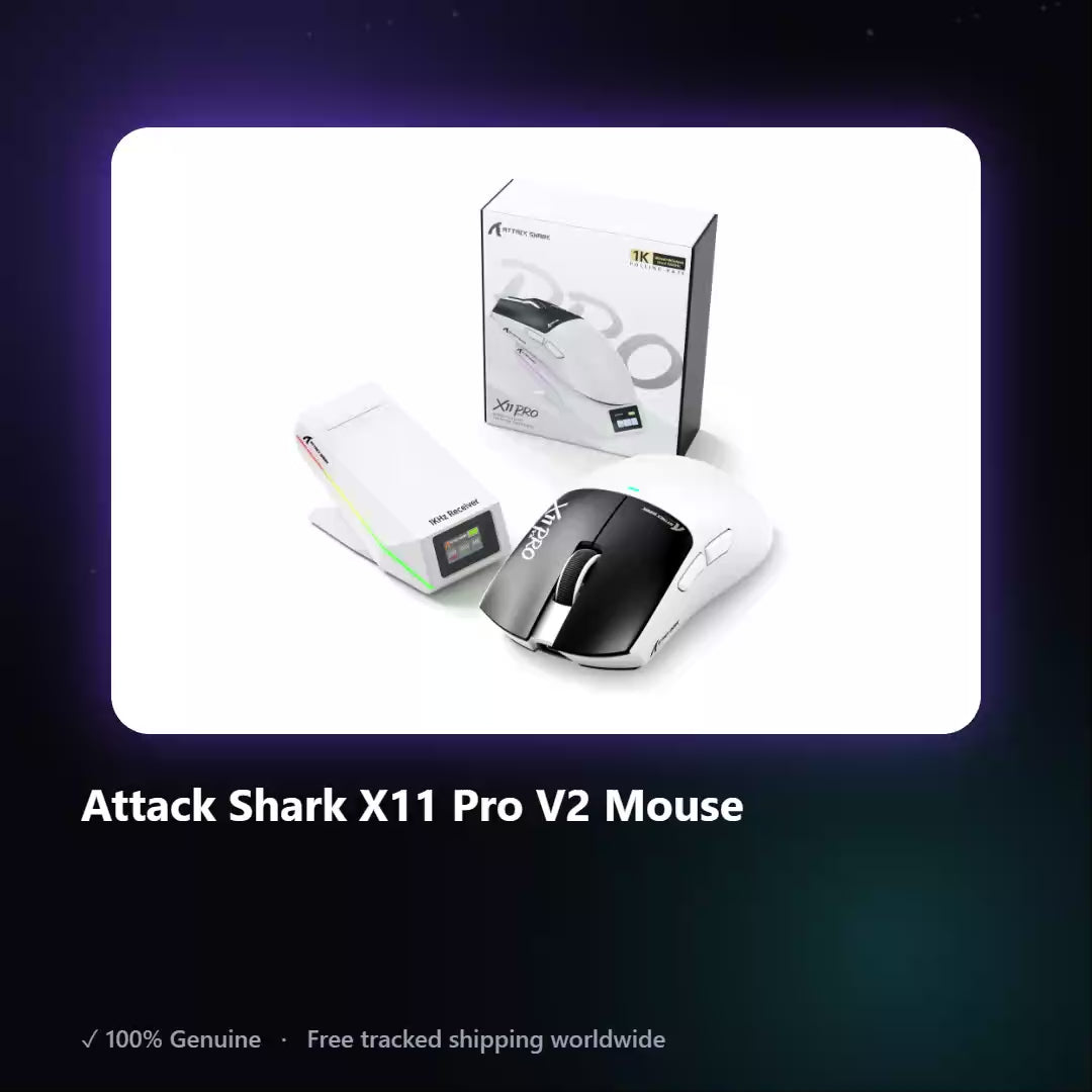 AUREN — Attack Shark X11 Pro V2 Mouse