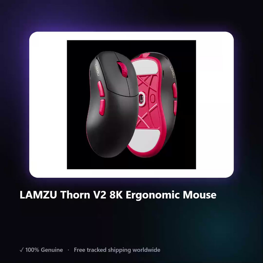 AUREN — LAMZU Thorn V2 8K Ergonomic Mouse