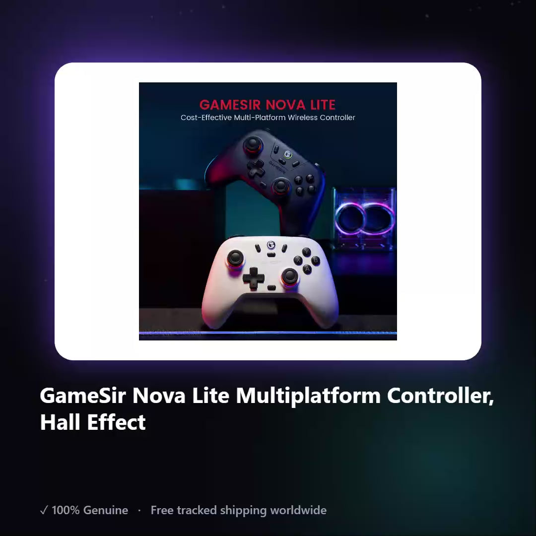 AUREN — GameSir Nova Lite Multiplatform Controller, Hall Effect