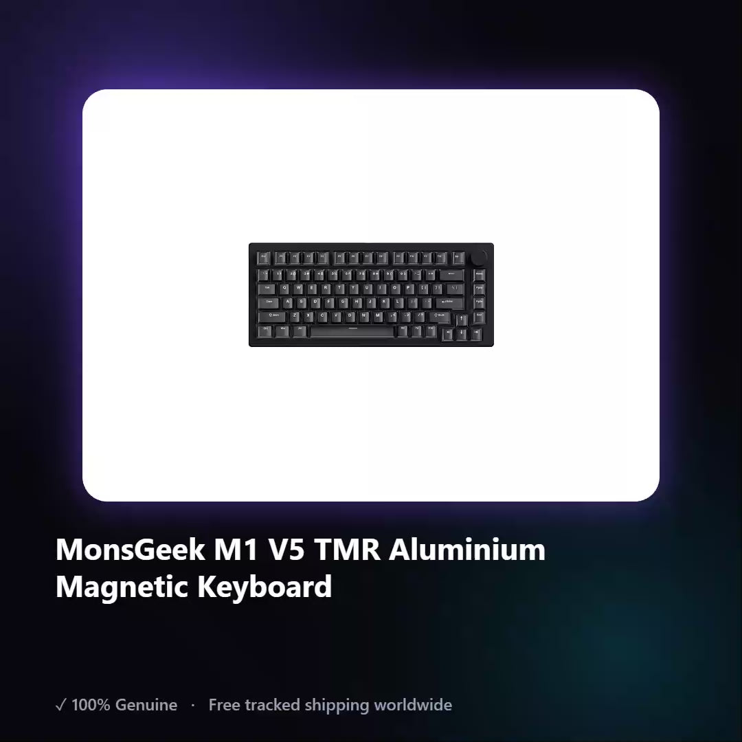 AUREN — MonsGeek M1 V5 TMR Aluminium Magnetic Keyboard
