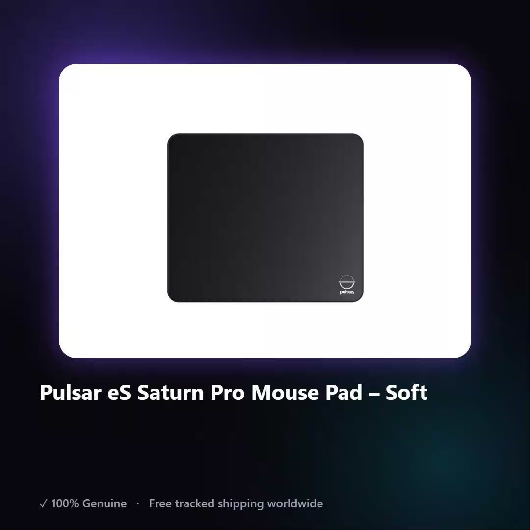 AUREN — Pulsar eS Saturn Pro Mouse Pad – Soft