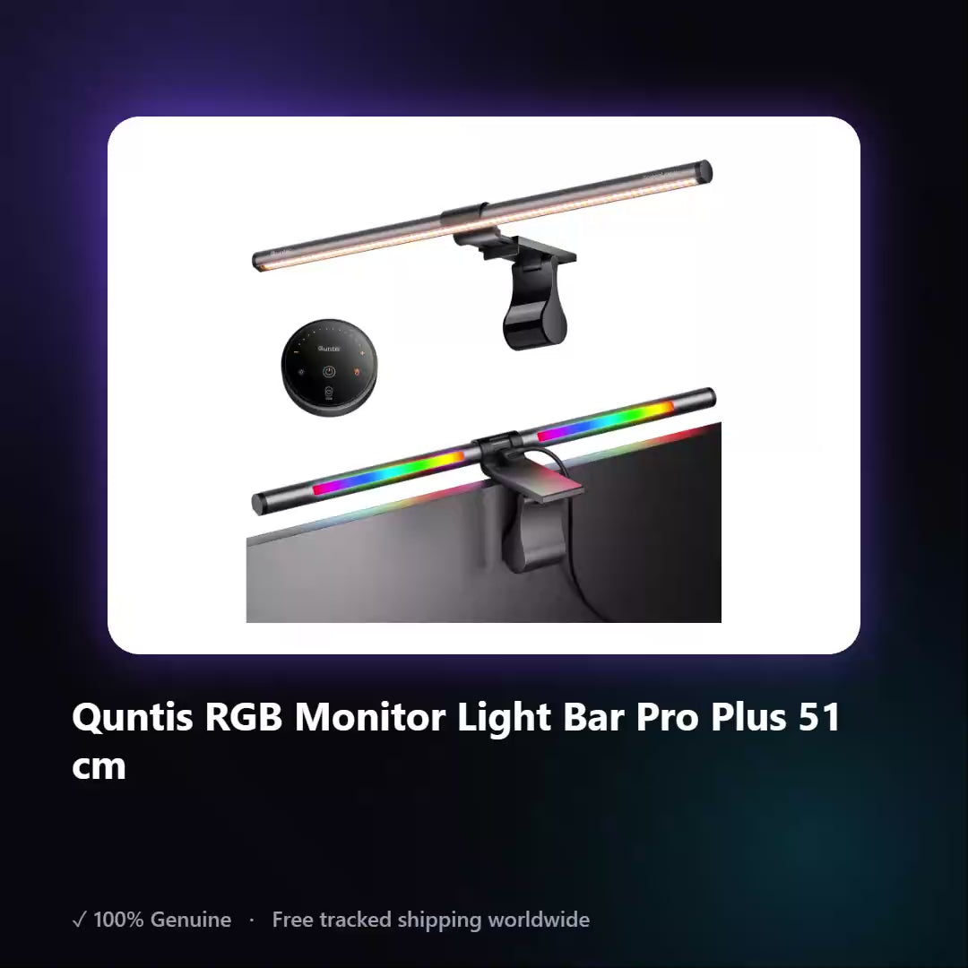 AUREN — Quntis RGB Monitor Light Bar Pro Plus 51 cm