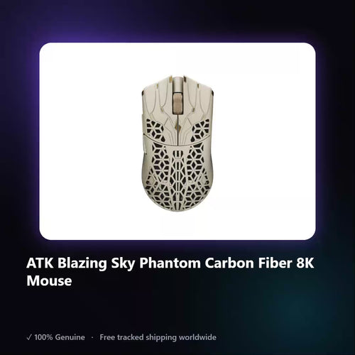 AUREN — ATK Blazing Sky Phantom Carbon Fiber 8K Mouse