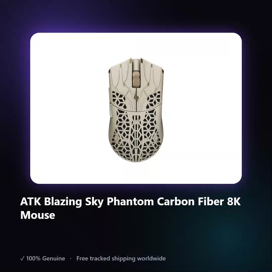 AUREN — ATK Blazing Sky Phantom Carbon Fiber 8K Mouse