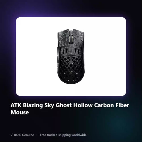 AUREN — ATK Blazing Sky Ghost Hollow Carbon Fiber Mouse