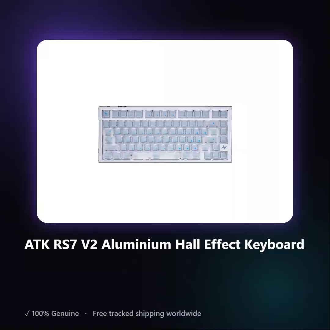 AUREN — ATK RS7 V2 Aluminium Hall Effect Keyboard