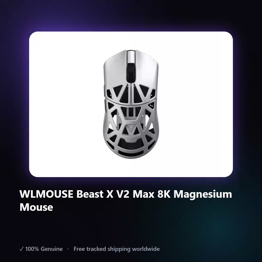 AUREN — WLMOUSE Beast X V2 Max 8K Magnesium Mouse