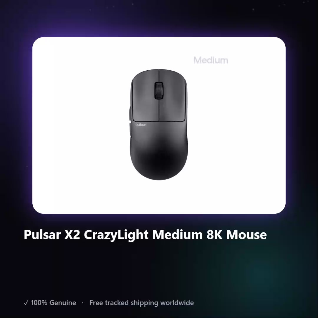 AUREN — Pulsar X2 CrazyLight Medium 8K Mouse