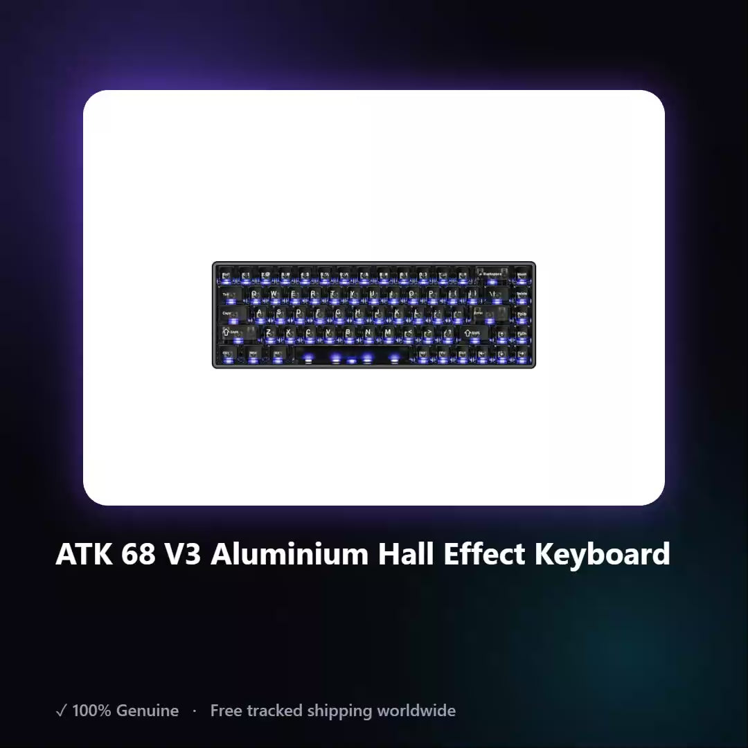 AUREN — ATK 68 V3 Aluminium Hall Effect Keyboard