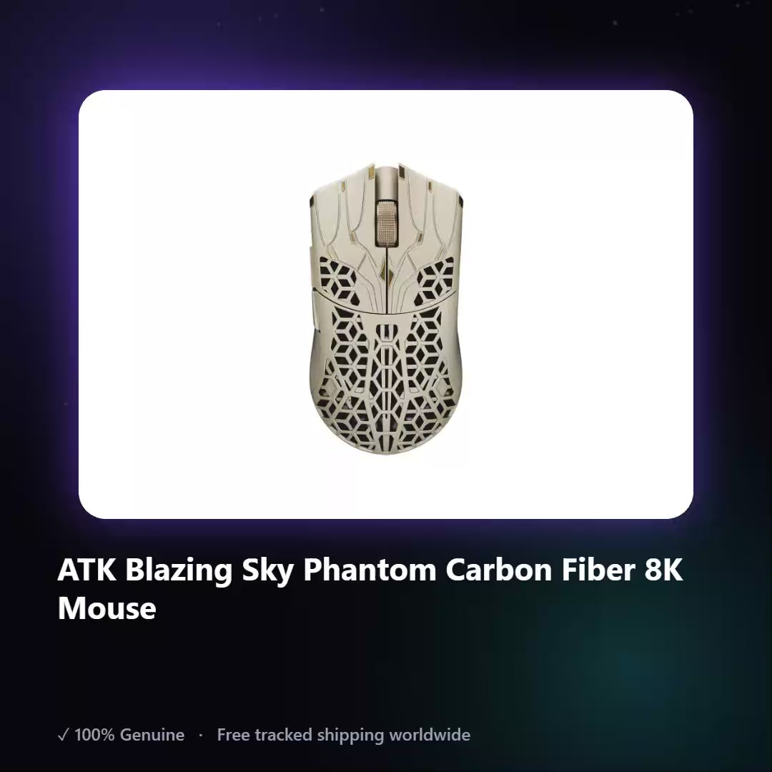 AUREN — ATK Blazing Sky Phantom Carbon Fiber 8K Mouse