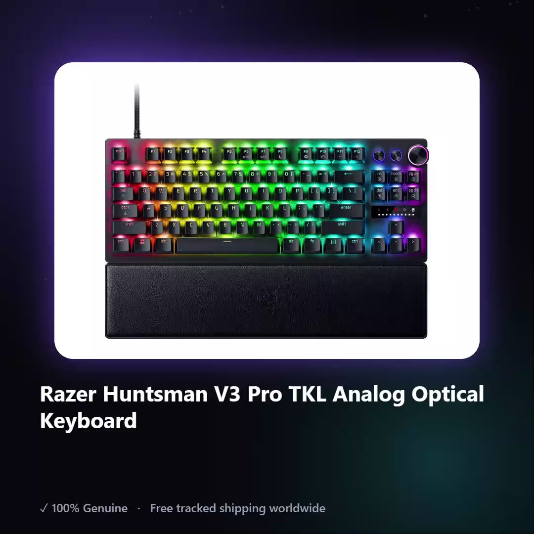 AUREN — Razer Huntsman V3 Pro TKL Analog Optical Keyboard
