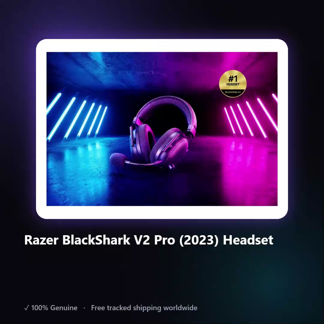 AUREN — Razer BlackShark V2 Pro (2023) Headset