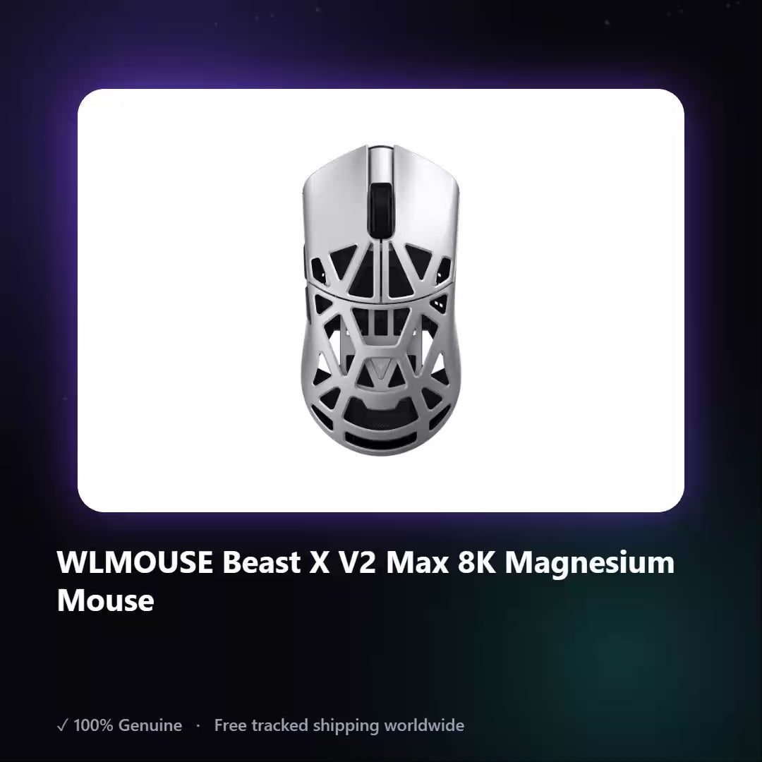 AUREN — WLMOUSE Beast X V2 Max 8K Magnesium Mouse