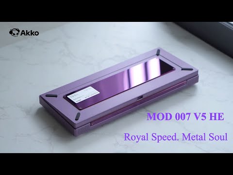 Official video — Akko MOD 007 V5 HE