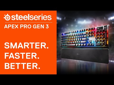 Official video — The New SteelSeries Apex Pro Gen 3